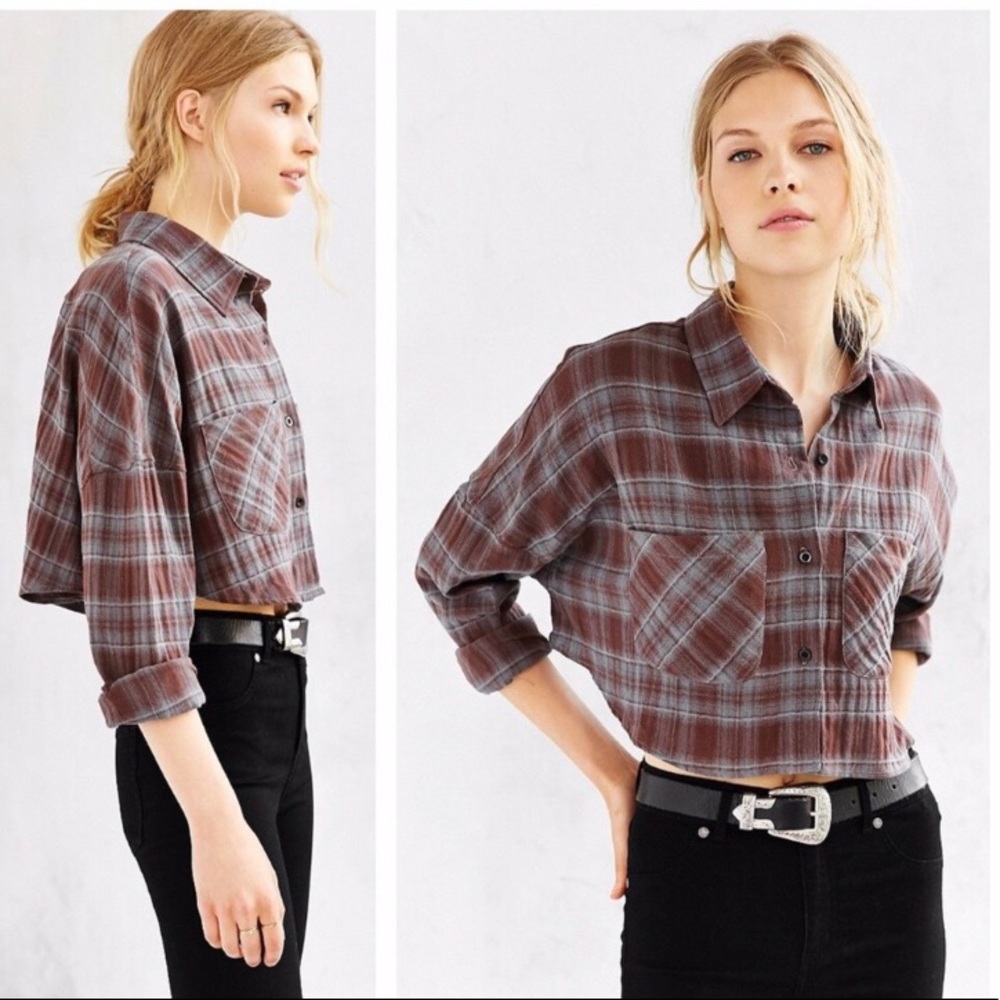 UNIF Cropped Flannel